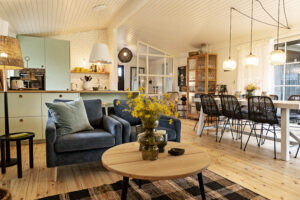 Summerhouse Holiday home Denmark living room