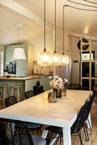 Summerhouse Holiday home Denmark dining place kitchen