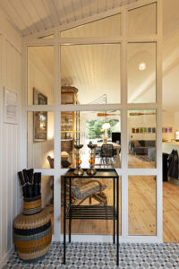 Summerhouse Holiday home Denmark hallway living area