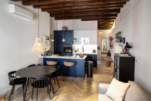 Apartment interior design living area Barcelona