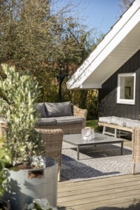 Summerhouse Holiday home Denmark lounge area