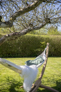 Summerhouse Holiday home Denmark garden hammock