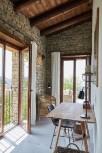 Piedmont Italy house work space