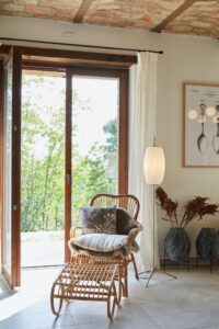 Piedmont Italy house living room