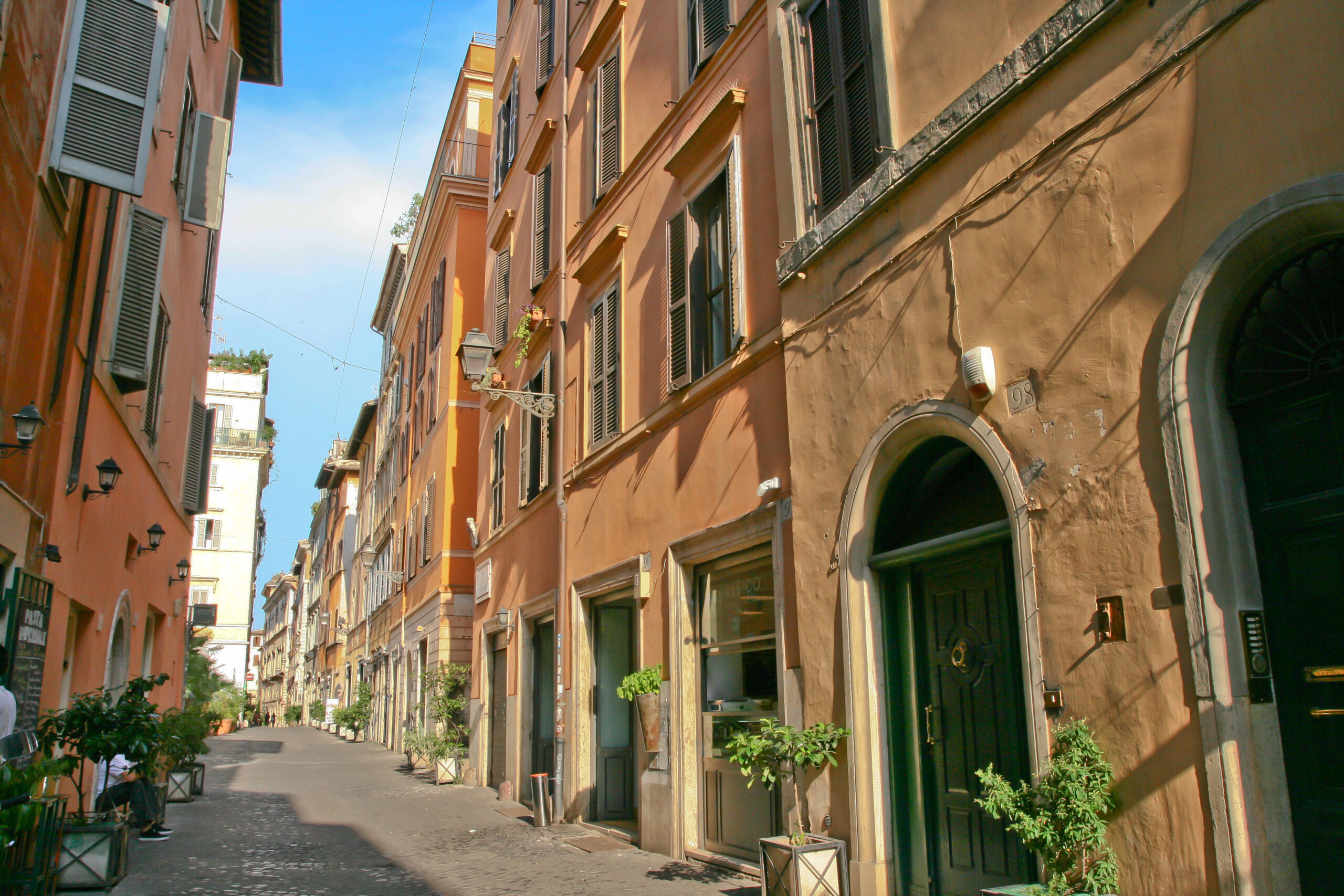 Via dei Coronari Rome Italy
