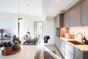 Villefranche apartment holiday home kitchen area