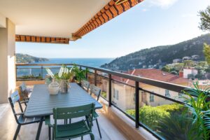 Villefranche apartment holiday home terrace ocean view
