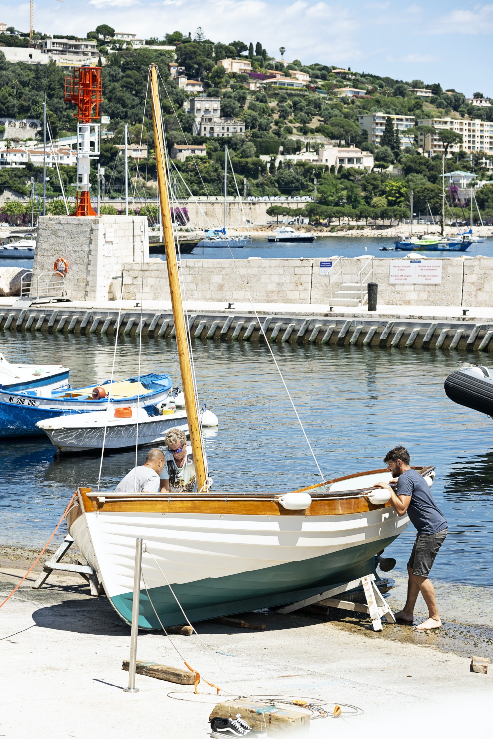 Villefranche sur Mer boat