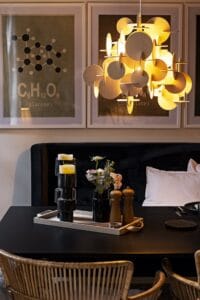 Barcelona apartment dining place lamp