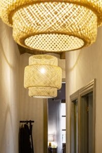 Hallway Bloomingville lamps