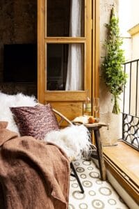 Barcelona apartment balcony