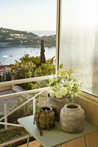 Villefranche sur mer apartment holiday home balcony view