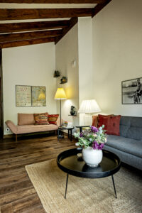 Megeve chalet apartment holiday home living room