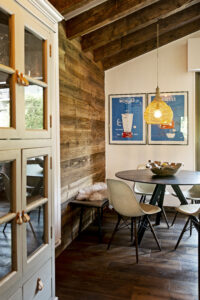 Megeve chalet apartment holiday home dining area