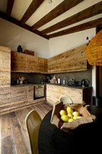 Megeve chalet apartment holiday home kitchen