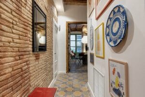 Barcelona apartment interior design decorations