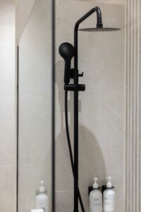 Bathroom interior design shower cabin