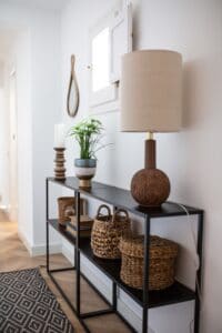 Barcelona apartment hallway decorations interior design