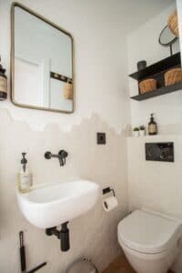 Barcelona apartment bathroom interior design