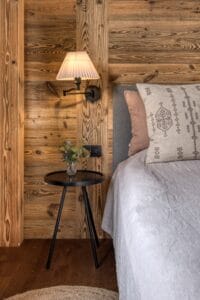 Megeve Chalet apartment bedroom
