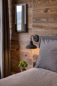 Megeve Chalet apartment bedroom