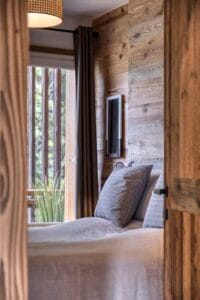 Megeve Chalet apartment bedroom