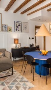 Barcelona apartment living area Sofacompany Dayly Broste Copenhagen