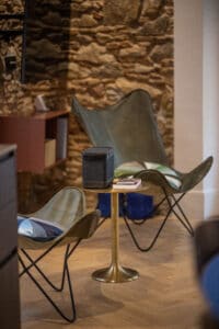 Barcelona apartment holiday home living area B&O speaker