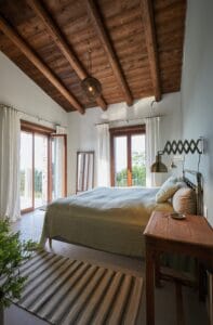 Piedmont Italy house master bedroom