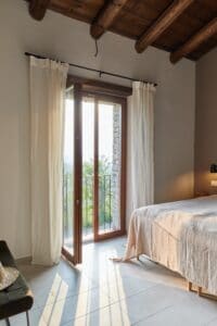 Piedmont Italy house bedroom