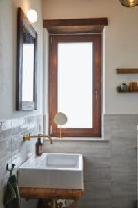Piedmont Italy house bathroom