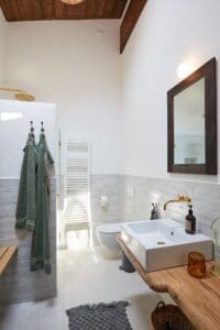 Piedmont Italy house bathroom