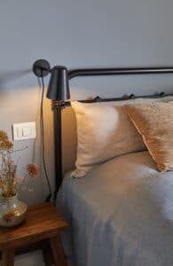 Piedmont Italy house bedroom