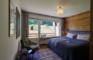 Megeve Chalet apartment bedroom