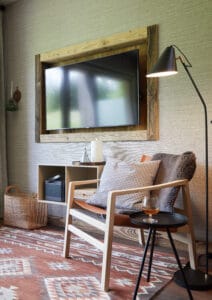 Megeve Chalet apartment living room