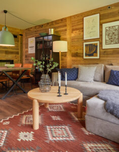 Megeve Chalet apartment living room
