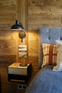 Megeve Chalet apartment bedroom