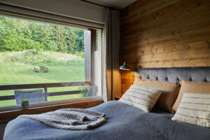 Megeve Chalet apartment bedroom
