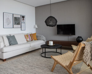 Marbella apartment holiday home living room