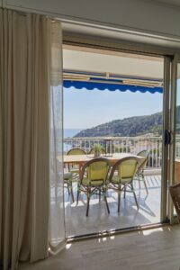 Villefranche apartment holiday home terrace ocean view