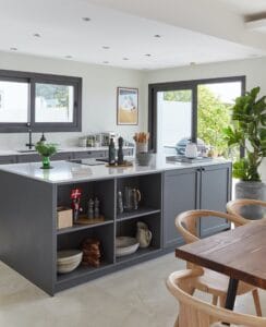 Marbella villa kitchen area