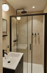 Villefranche apartment holiday home bathroom shower