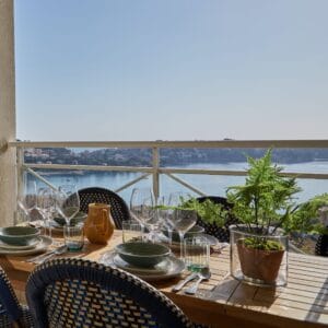 Villefranche apartment holiday home terrace ocean view