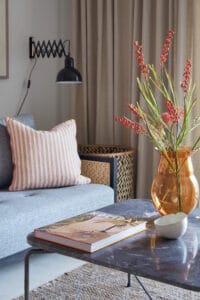 Villefranche apartment holiday home living room