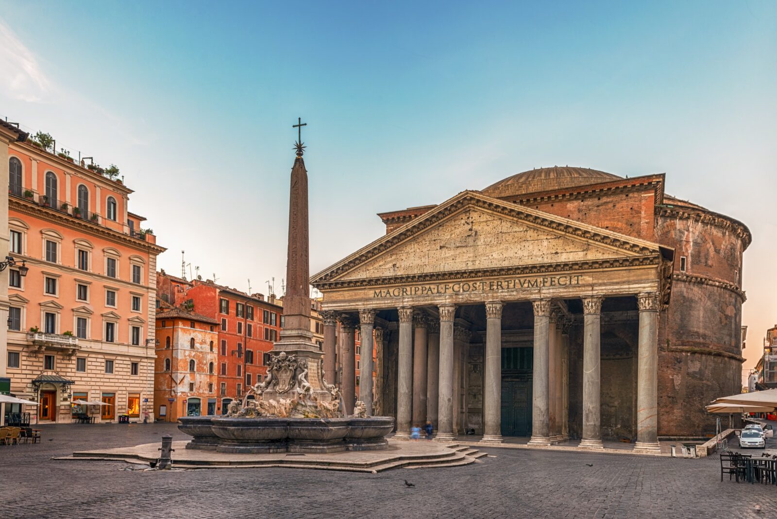 Pantheon fountain Rome