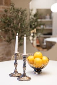 Rome apartment holiday home dining area table