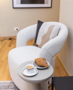 Rome apartment holiday home living area chair