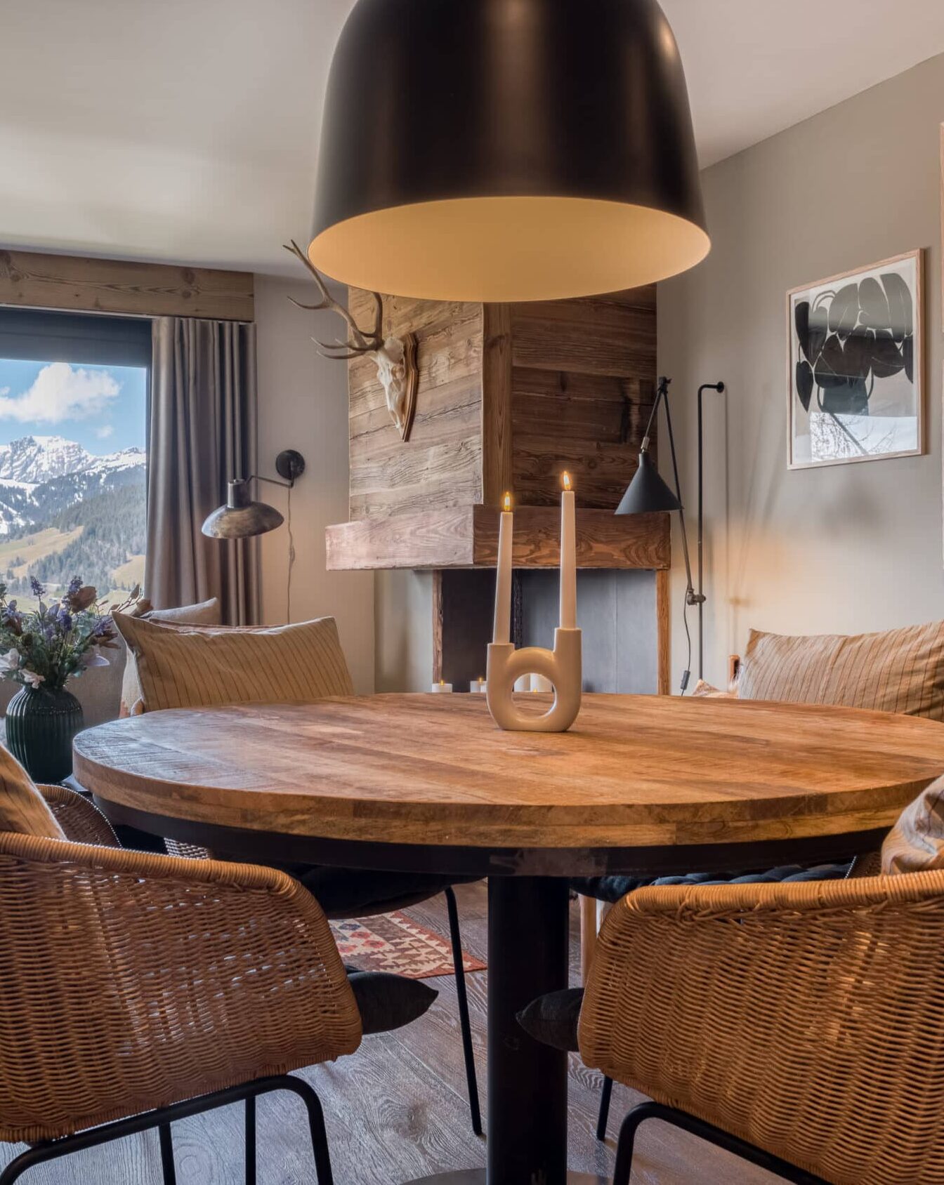 Megeve holiday home interior design