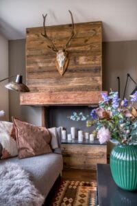 Megeve Chalet apartment Innovation Living couch Rugvista carpet