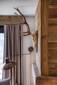 Megeve Chalet apartment living room